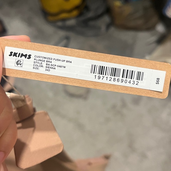 NWT SKIMS Sienna Push-Up Bra - Picture 3 of 4